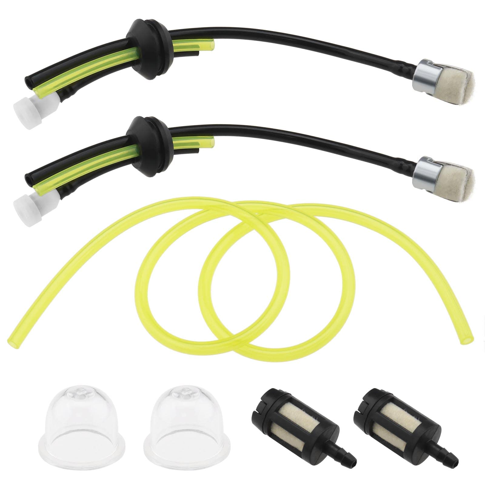 SG Store Set of 7 Petrol Filter with Fuel Hose Compatible with Fuxtec FX-MT152 MFS520 FX-FSR152 Multitool 4-in-1 Multitool Brush Cutter Irrigation Cutter