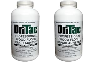 Dritac 32 Fl Oz. Professional Wood Floor Repair Adhesive 2 Pack