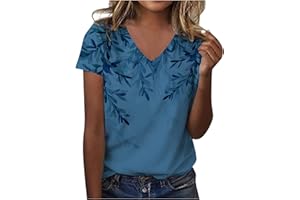 FQZWONG Short Sleeve Shirts for Women Ladies Tops and Blouses Plus Size Womens Summer Clothes 2024 Classic Graphic Tees