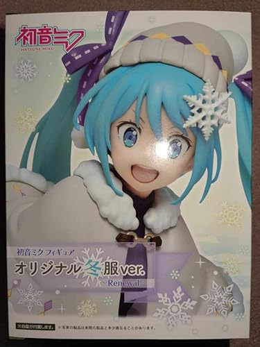 Amazon 初音ミク フィギュア オリジナル 冬服ver Renewal Piapro ピアプロ Crypton クリプトン Taito タイトー フィギュア ドール 通販