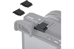 2 Pack JJC FA-SHC1M Hot Shoe Cover Cap for Sony ZV-E10 A6000 A6100 A6300 A6400 A6500 A6600 A6700 A1 II A7C II A7CR A7V A7IV A