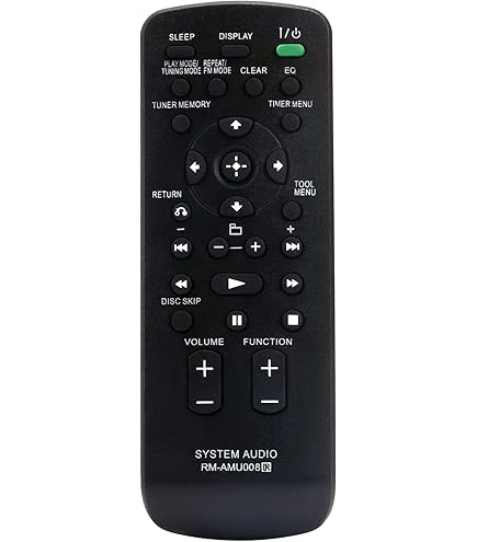 Amazon.com: RM-AMU008 Replace Remote Control fit for Sony Compact