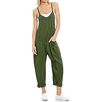 Amazon.com: Lentta Women's Causal Jumpsuits V Neck