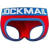 JOCKMAIL Mens Jockstrap Cotton Briefs Breathable Athletic Underwear for Athletic Supporter