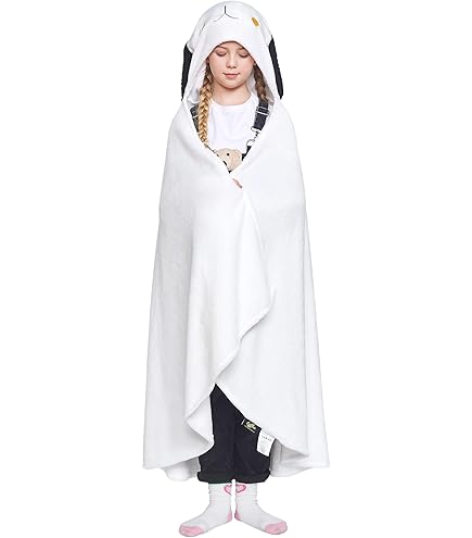 Axolotl Wearable Blanket Hoodie For Kids - Oversized Cozy Hooded Blanket For Girls & Boys