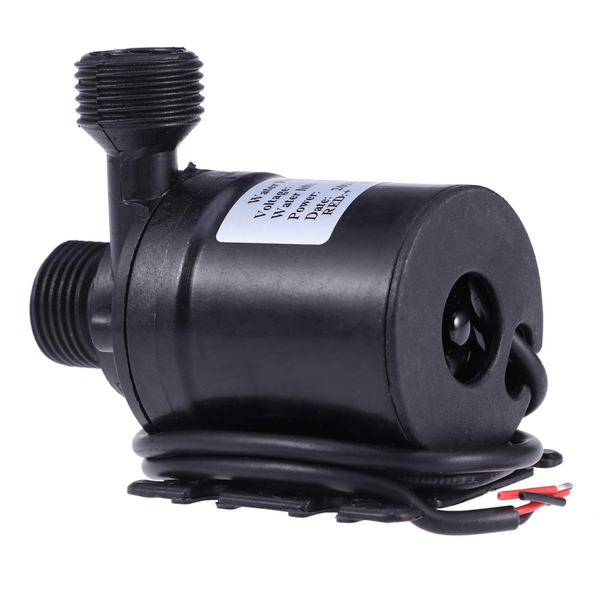 ULTECHNOVO DC 12V Brushless Submersible Water Pump Ultra Quiet Water Pump 800L/ H 5 for Fish Pond Aquariums Fountains Spouts Solar Water Circulation System