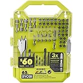 RYOBI Drill and Impact Drive KIT 65-Piece A986501