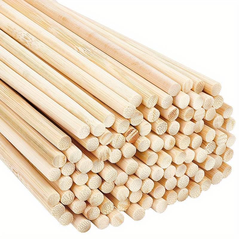 Premium Wooden Dowels 300mm x 3mm - Set of 10 - Smooth Rods for DIY Projects, Crafting, Woodworking, Baking, Cake Stands, Model Making, and Home Décor Arts & Crafts