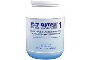 E-Z PRODUCTS 10 lb. E-Z Patch 1 White Pool Plaster Repair - Pool Maintenance Supplies EZP-002