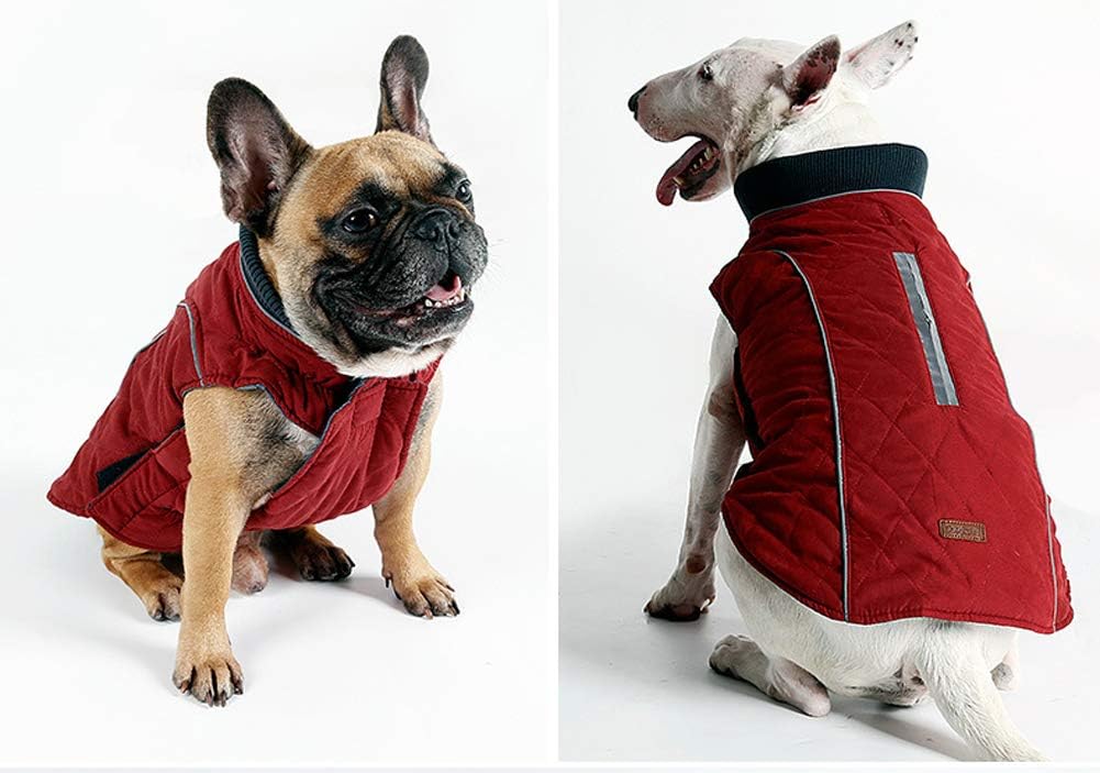 PENIVO 6 Farben Haustier Jacke Hundebekleidung Wasserabweisend Winter