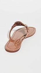 Tory Burch Women's Miller Thong Sandals, Tan, 8