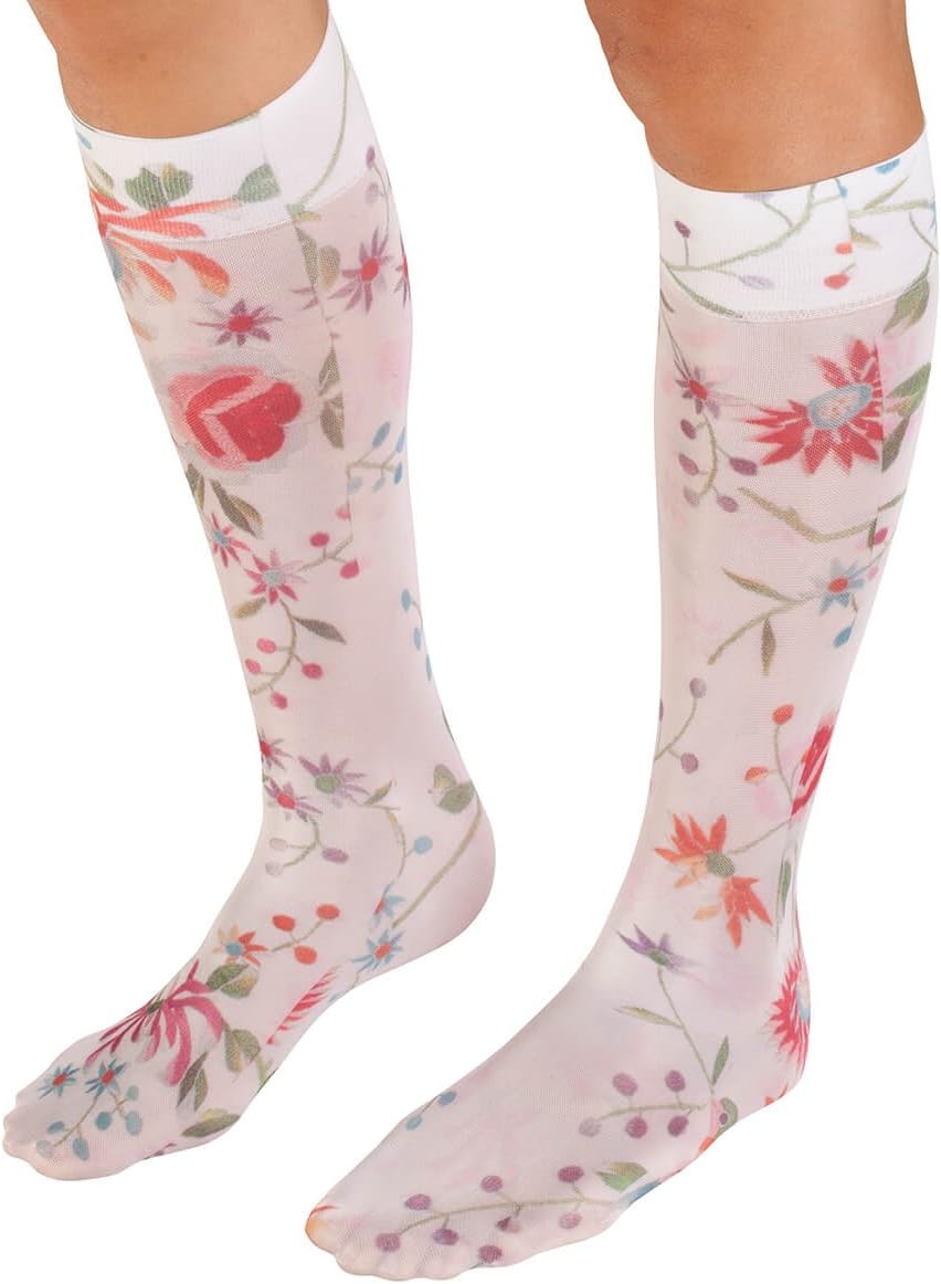 Celeste Stein Therapeutic Compression Socks, Nude, 8-15 mmhg, 1-Pair: Health & Personal Care