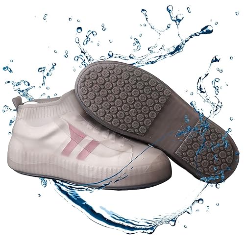 Hard Sole Enhanced Version Waterproof Shoe Covers Reusable