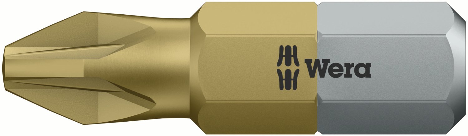 Wera 855/1 Tin Bits, 1 Piece 05073517001