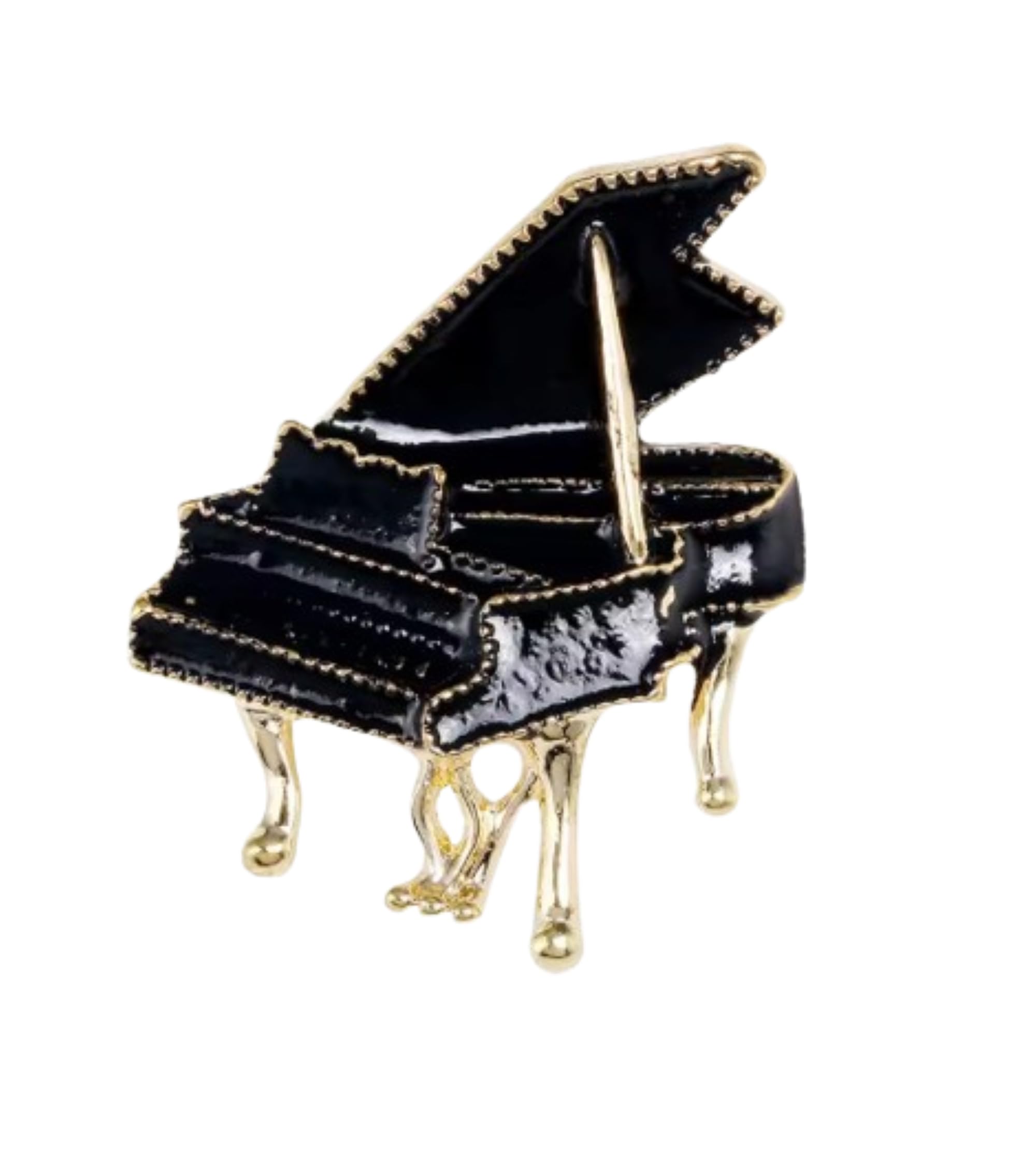 Music Jewellery for Women, Piano Brooch in a Gift Bag