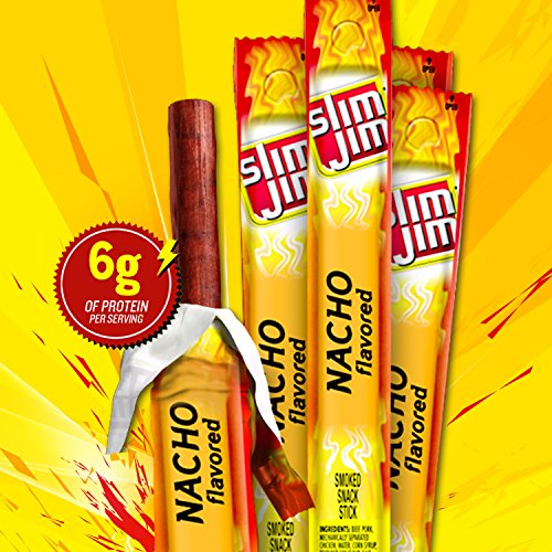 Slim Jim Nacho Flavor Meat Sticks - Image 4