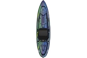 Pelican Sentinel 100XP - Angler Sit on top Fishing Kayak - Iris - Lightweight - Ergocast XP™ Seating System