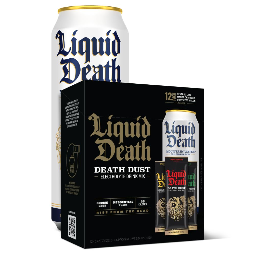 Mua Liquid Death Electrolyte Death Dust - Hydration Powder Packets - 12 ...