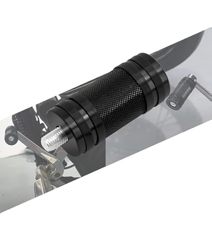 Kuryakyn 5905 Hexagonale Chevilles Noir Avec / Adaptateurs