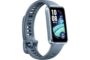 HUAWEI Band 10 Smartwatch with AI-Powered Fitness Monitoring, Pro-Level Sleep Analysis, Emotional Wellbeing Assistant,Streamlined Metallic Design,Fast Charging,iOS Android (Band 10, Blue)