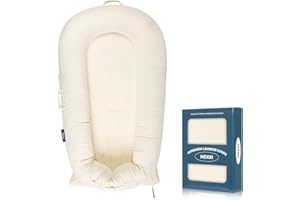 Corduroy Baby Nest Cover for Dockatot Deluxe+ Docks | MEXXI Hypoallergenic Cotton Newbon Lounger Cover (Cover Only) (Beige)