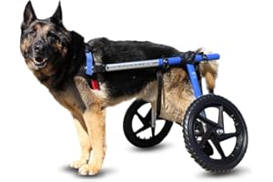WALKIN' WHEELS Dog Wheelchair - for Large Dogs 70-180 Pounds - Veterinarian Approved - Dog Wheelchair for Back Legs