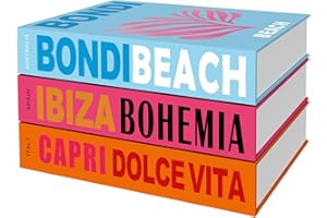 ANERZA Preppy Room Decor Aesthetic, Decorative Books for Home Decor, Cute Faux Travel Books for Coffee Table Bookshelves, Dor