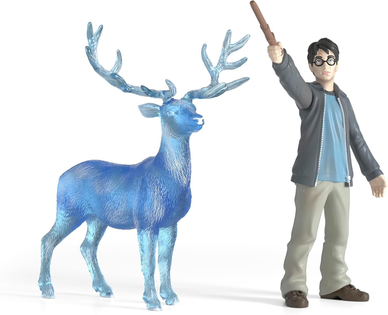 Figurines Harry et son Patronus, Schleich 42680 Harry Potter, Pour enfant des 6 ans
