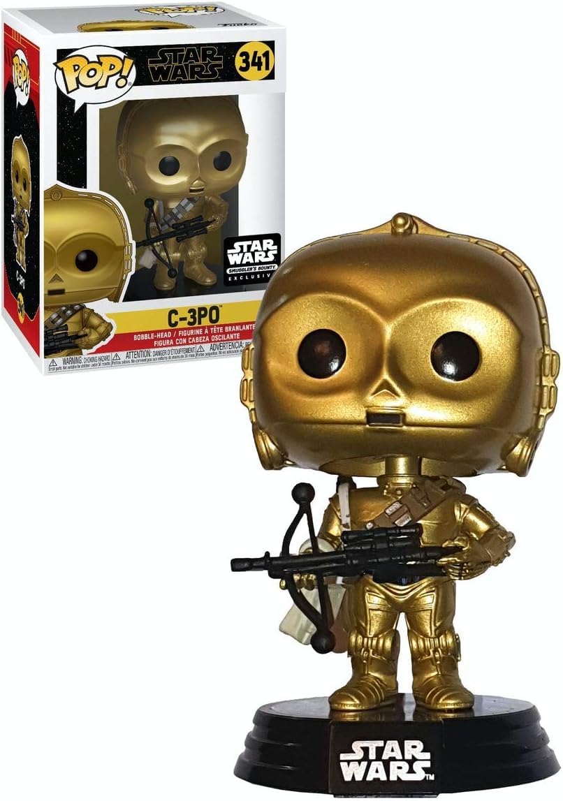 POP C-3PO (Rise of Skywalker) (with Bowcaster) - Smuggler's Bounty Exclusive