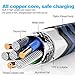 TNSO MFi Certified iPhone Charger Lightning Cable 5 Pack [3/3/6/6/10FT] Extra Long Nylon Braided USB Charging & Syncing Cord Compatible iPhone Xs/Max/XR/X/8/8Plus/7/7Plus/6S/6S Plus/SE/iPad/Nan More