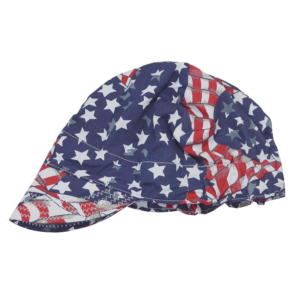 Ieron Kevlar Welding Cap with Mesh Inside Liner - Lightweight Cotton Comfort Red