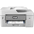 Brother MFC-J6545DW INKvestmentTank Color Inkjet All-in-One Printer with Wireless, Duplex Printing, 11" x 17" Scan Glass and Upto 1-Year of Ink-in-Box, MFC-J6545dw, Amazon Dash Replenishment Ready