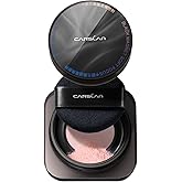 CARSLAN Black Magnet Soft Focus Make Up Powder, Waterproof Loose Setting Powder, 24H Longlasting, Oil Control, Talc-Free Face Powder, 01 Pink For Dry&Com Skin, 0.28Oz