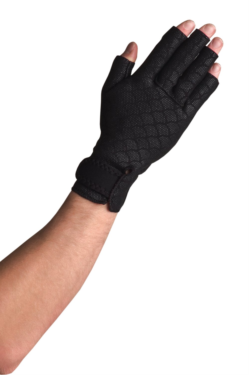 Thermoskin Full Finger Arthritis Gloves, Black, Small