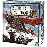 Eldritch Horror Mountains of Madness Board Game EXPANSION - Enter the Chilling Antarctic Expedition! Mystery Game for Adults, Ages 14+, 1-8 Players, 2-4 Hour Playtime, Made by Fantasy Flight Games