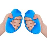 TYYIHUA Palm Protector Hand Contracture Cushion, (2 Pack) Fluff Finger Contracture Cushion with Elastic Band &amp; Finger Sepereter, Support Hand Finger Open, Prevent Hand Contracture
