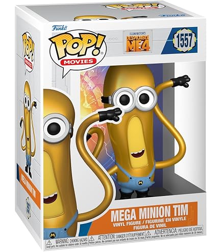 thumbnail image 2 of POP! Vinyl Despicable Me Gru: Funko Pop! Movies 2 of 12