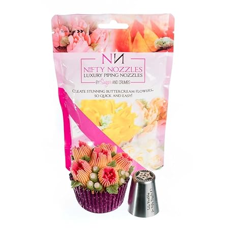 Victorian flores decoración de pasteles ruso boquilla para manga ...