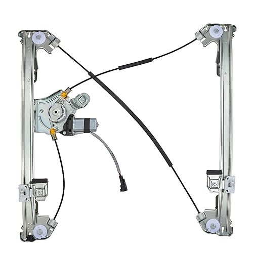 BDFHYK 741-430 Power Window Regulator with Motor Front Left Driver Side Compatible with Ford F-150 2004 2005 2006 2007 2008, Lobo 2004 & 2007, Replace# 4L3Z1823201BA, 4L3Z1823201CA