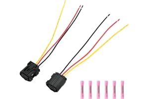 Vkinman 2 Pack 6189-1129 Camshaft Position Sensor Connector Pigtail Plug, Replacement for Toyota 4Runner 2005-2015 Replacement for Lexus GX460 2010-2014, Replaces 46393JF SU7792