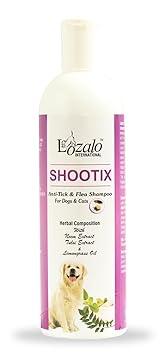 Lozalo Anti-Tick & Flea Shampoo, 200 ml