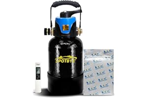 Filterelated Portable Deionized Water System for Spot Free Car Wash, Bypass Water Spot Remover Filter Kit for RV, Motorcycle, Boat and Solar Panels