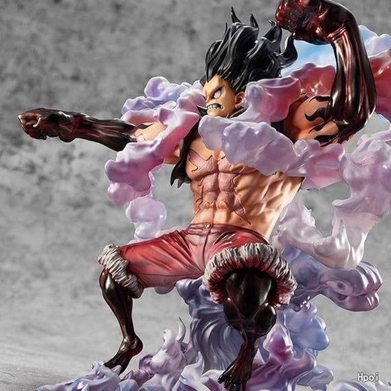 one piece luffy snake man figure
