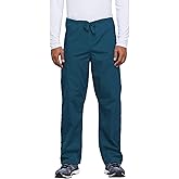 Cherokee Unisex Scrub Pants for Men & Women Drawstring Cargo Medical Uniform Straight Leg Nursing Scrub Bottoms - 4100