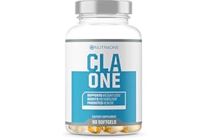 NutraOne CLAOne Supplement from Nutrition — Conjugated Linoleic Acid (CLA) Natural Supplement* (90 Capsules)
