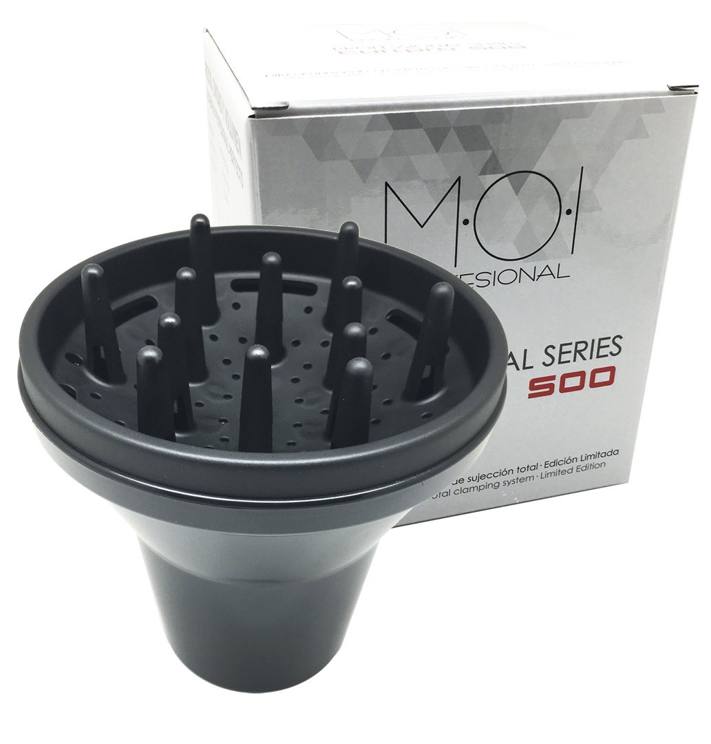 Moi Moises Field Diffuser Universal Curlpro 500 Professional with Total Clamping System 1 Unit 310 g