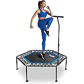 Yes4All Rebounder Trampoline for Adults, 48-Inch, 350 LBS Stable & Silent Exercise Trampoline for Rebounding, Jumping Cardio