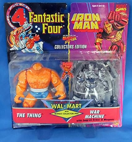 Amazoncom Toy Biz Marvel Thing War Machine Wal Mart