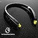 Foldable Bluetooth Headset, NEXGADGET V4.1 Wireless Neckband Bluetooth Headphones, Noise Canceling In-ear Retractable Earbuds for iPhone, Android Cellphones
