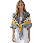 Yesangle Extra-Large Square Scarf 51" Fashion Scarves Shwal Head Cover Scarf Neck Scarves for Women B03